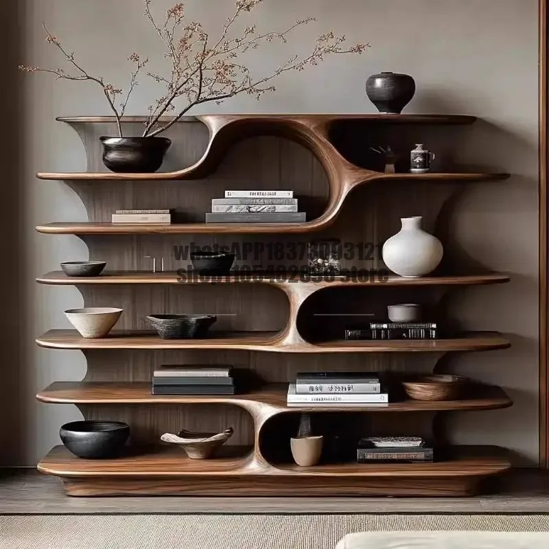 Classic Wooden Living Room Cabinets Rustic High Modern Narrow Living Room Cabinets Space Saving Meuble De Rangements Furniture