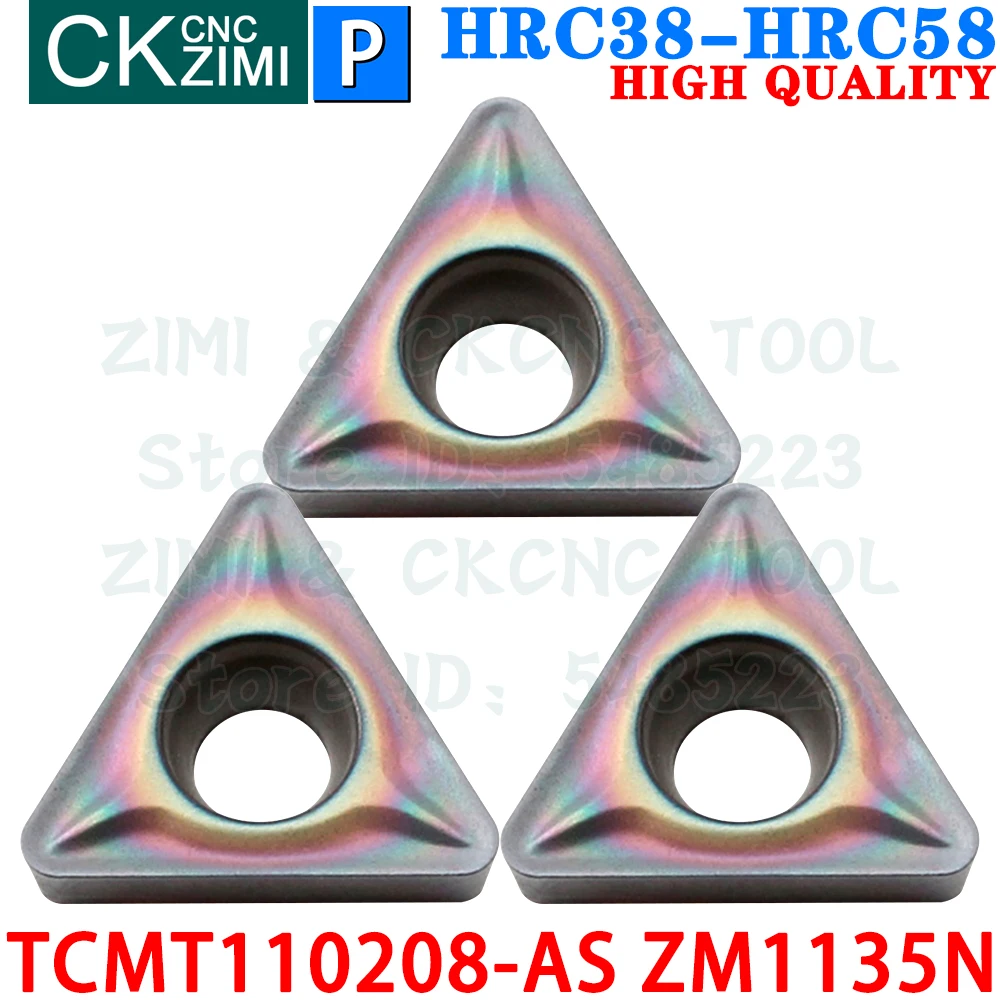 TCMT110208-AS ZM1135N TCMT 110208 AS ZM1135N 초경 인서트 외부 선삭 인서트 도구 TCMT1102 TCMT 1102 TCMT21.52 TCMT 21.52 CNC 기계식 금속 선반 선삭 절삭 공구