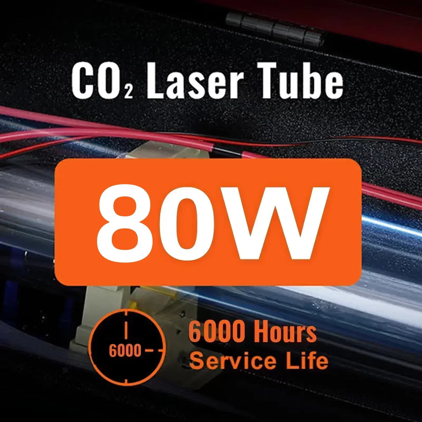CO2 Laser Engraver Machine 50W 60W 80W 100W Dual Channel Laser Engraving Cutter Tool For Acrylic Fabric Wood Artwork