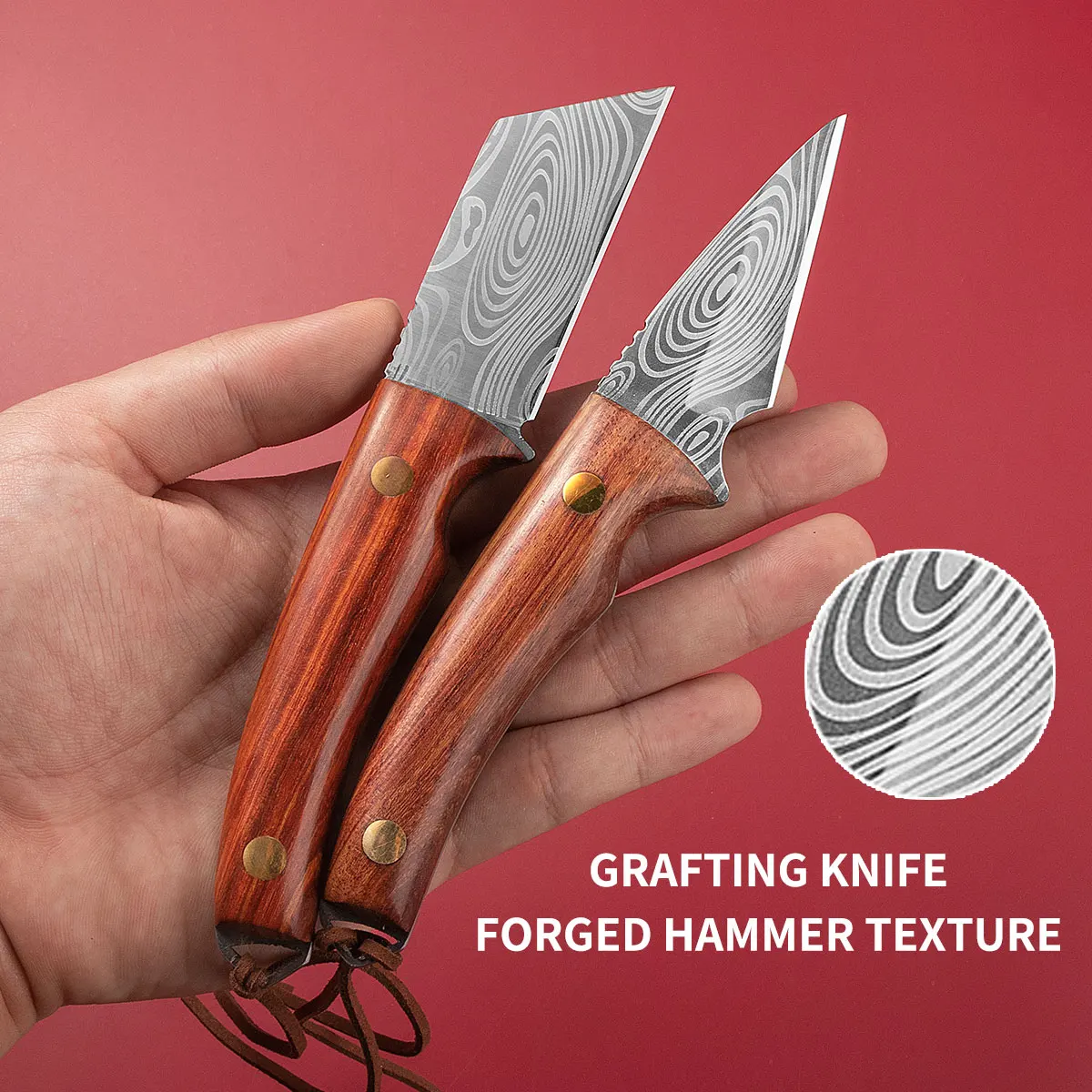 Multifunctional Grafting Knife｜Stainless Steel for Bark/Bud Grafting｜Fruit Tree Handmade Gardening Tool