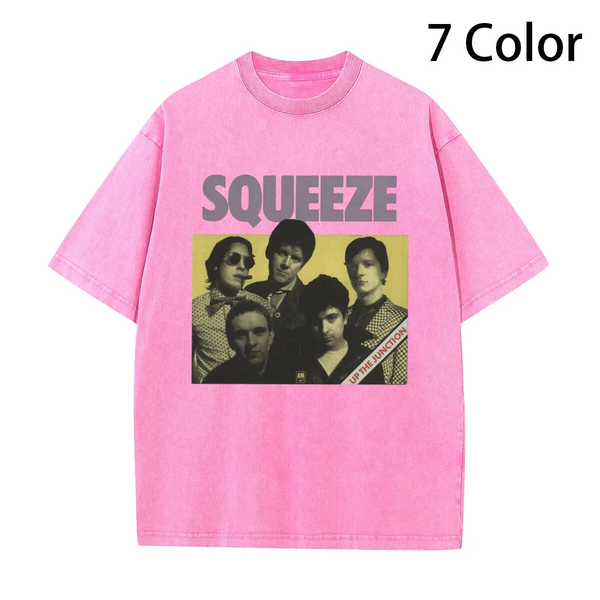 Retro Vintage Welcome to Squeeze Musician Band T-Shirt kawaii clothes tees graphic t shirt mens t shirt