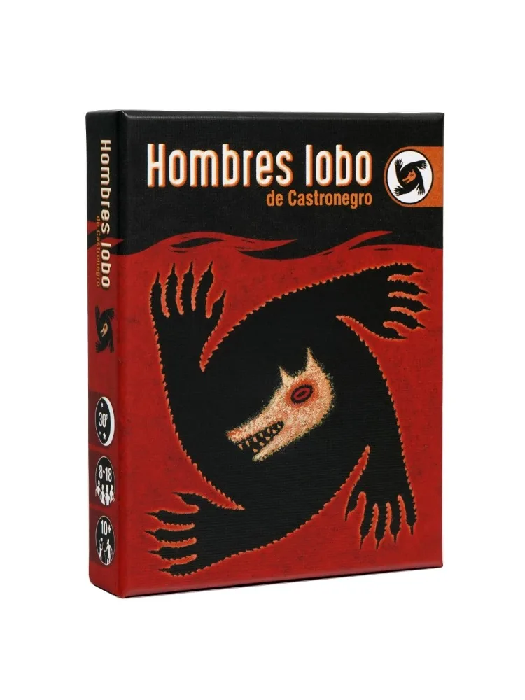 Le loup-garou cartes un jeu de table 24 avec guide en papier, puzzle loisirs famille ami fête jeu de société, cadeaux de Noël d'Halloween