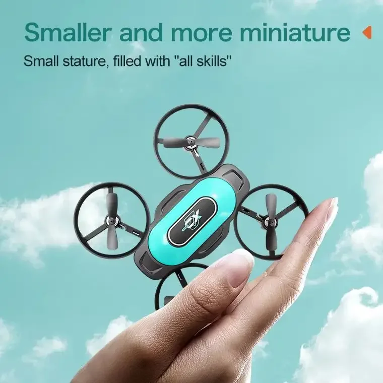 طائرة هليكوبتر جديدة XD2 Mini بدون طيار 4ch ذات 6 محاور بدون رأس 360 درجة °   فليب طائرة التحكم عن بعد Rc كوادكوبتر لعبة طائرة صغيرة بدون طيار للأطفال