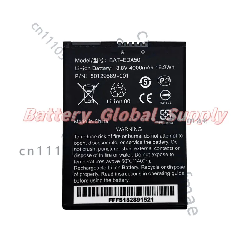 BAT-EDA50 for Honeywell EAD50 Data Collector Battery 3.8V 4000mAh Fast Delivery 1PCS