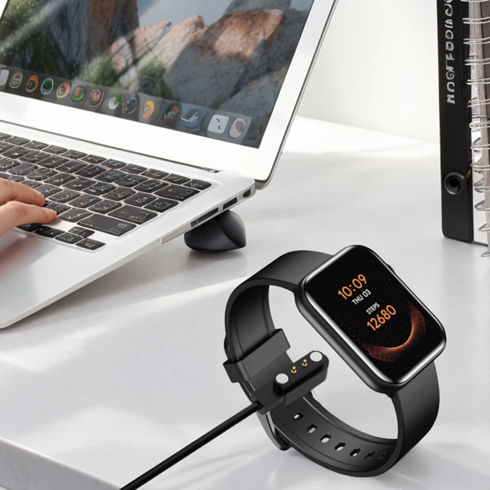 المغناطيسي USB كابل شحن مهايئ شاحن سلك الطاقة 2-Pin ساعة ذكية كابل الشاحن 1.2 متر ل CMF ساعة برو 2/CMF ساعة برو 1 #2