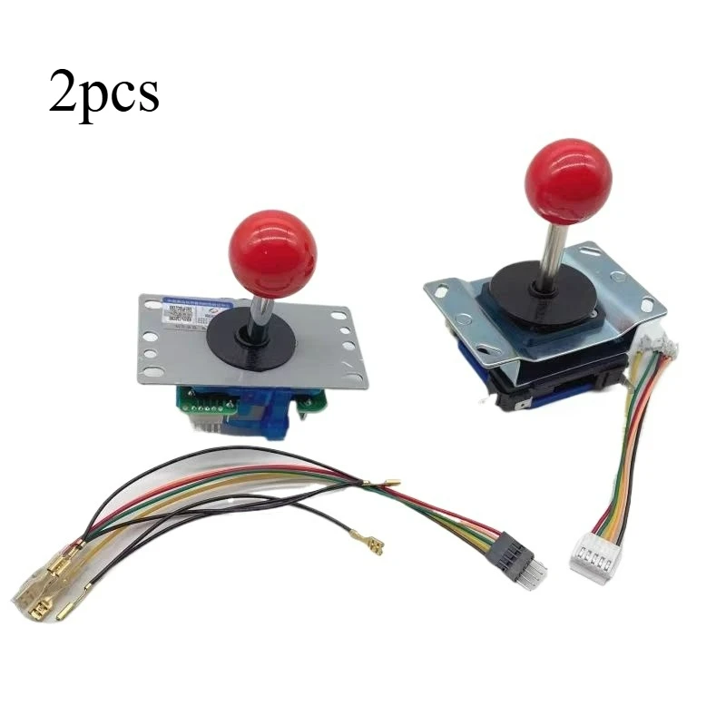 2pcs KOF Arcade Joystick 5 Pin To 8P Adapter Cable for Sanwa Fighting Stick Conversion Coin Operated Games