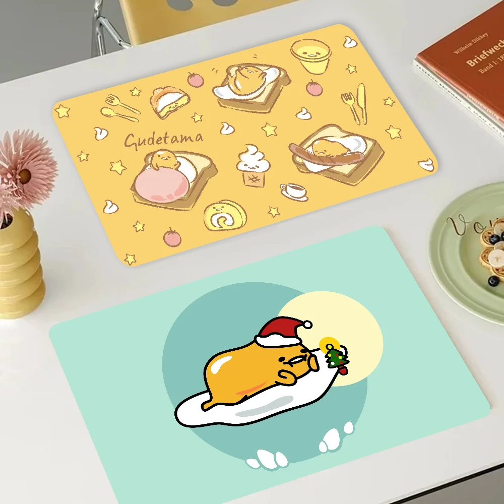 

Gudetama Coffee Dish Quick Drying Kitchen Absorbent Drained Placemat For Table Bathroom Kitchen Draining Pads