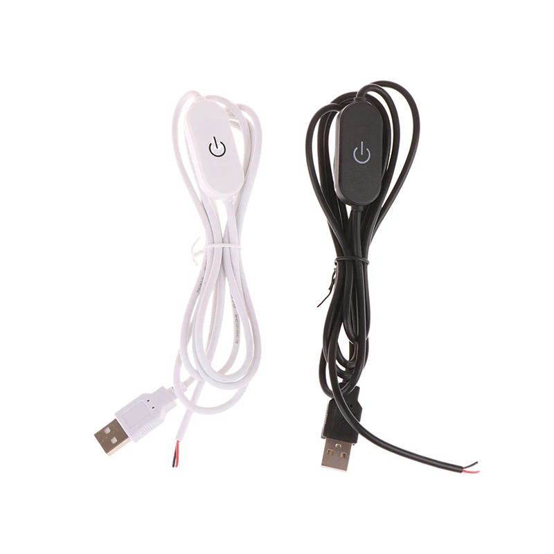 

2A 5V USB Touch Dimming Switch Cable 1.5M USB 2.0A To 2 Wire Output 5-100% Dimmer Controller