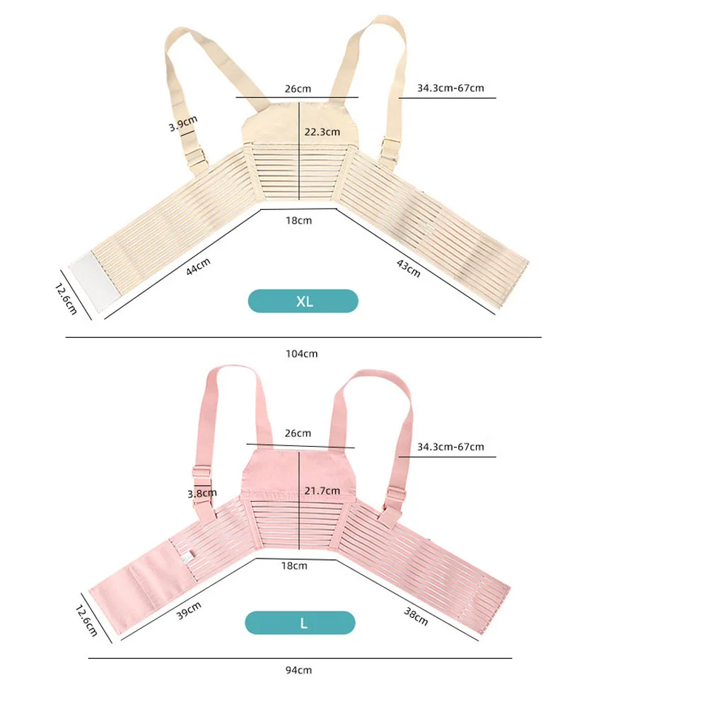Belly Bands For Pregnant Women Maternity Belt Pregnancy Belly Support Band Adjustable Pregnancy Belt with Back Brace Straps