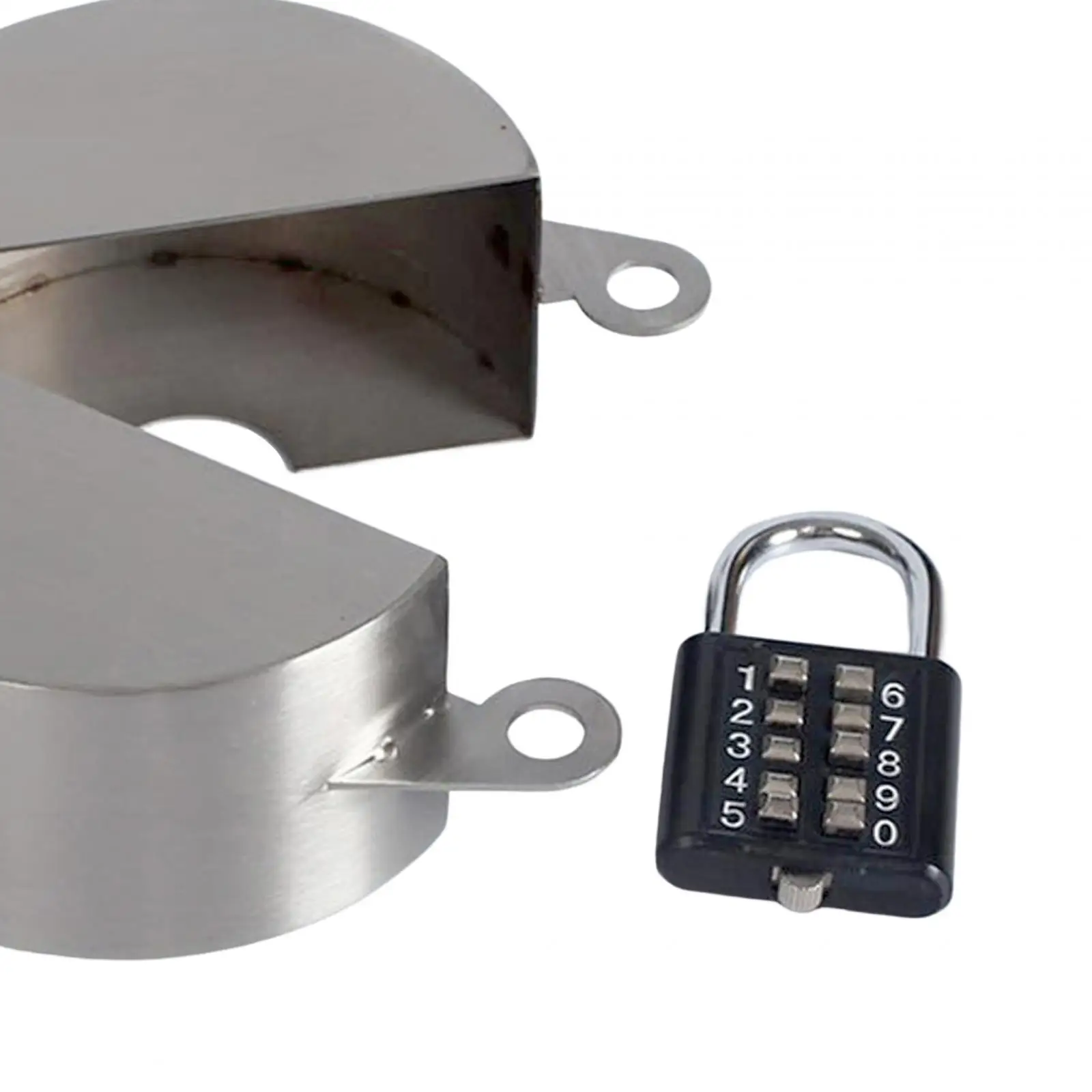 

Stainless Steel Faucet Cover Outdoor Lock System Garden Hose Antitheft Locking Device for Home Vacation Rental