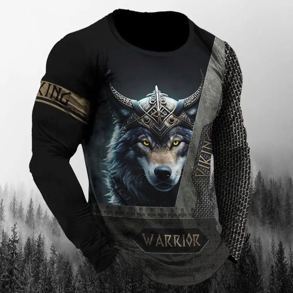 

Animal T-Shirts For Mens 3D Wolf Printing Short Sleeve Tops Fashion Personality T Shirt Loose Oversized Tees Shirt Men Clothing