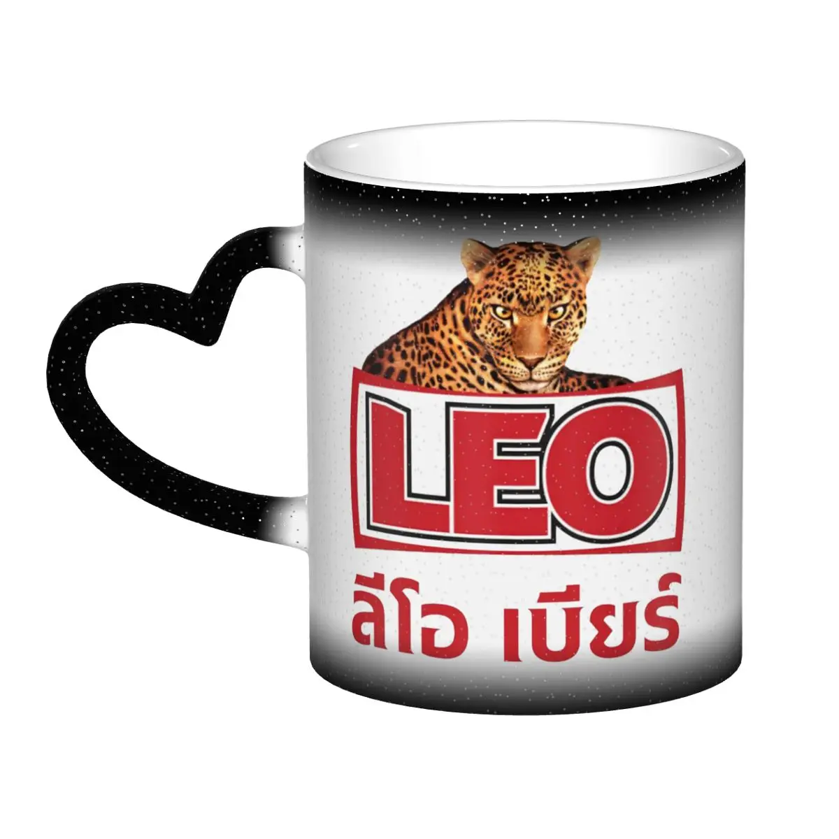 

Кружка Leo Beer Bangkok, забавные керамические кофейные чашки, чайные кружки, чашка для молока, посуда для напитков, подарки для друзей