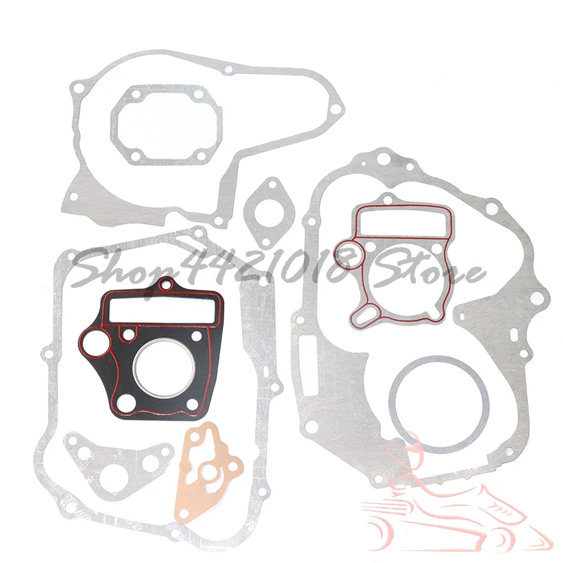 50CC 70CC 90CC 110CC 125CC 4-Stroke Dirt Bike ATV Quad Go Kart Engine Head Cylinder Stator Clutch Intake Gasket Set For Honda