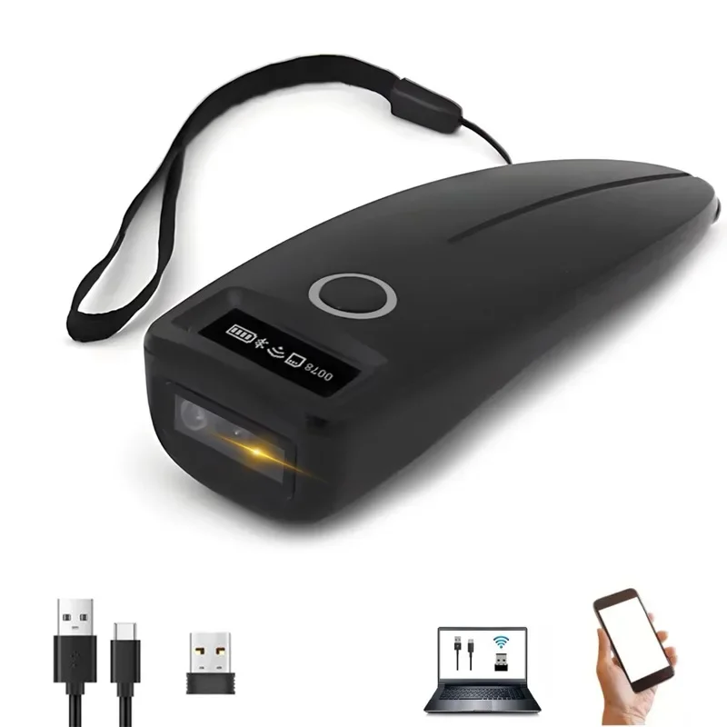 DurableC60 Bluetooth Portable Wireless 2D Scanner Barcode Express Scanner
