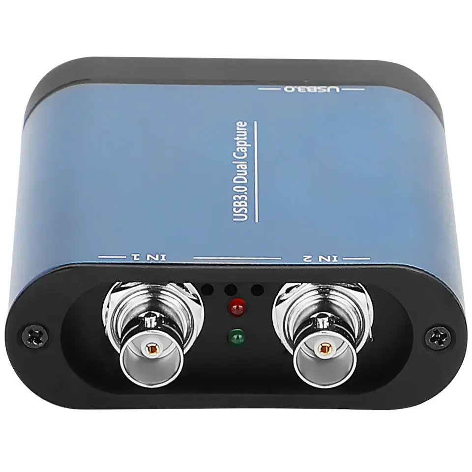 

2 Channels SDI 1080P60 Video Capture Card SDI To USB 3.0 Video Dongle Game Live Streaming Broadcast