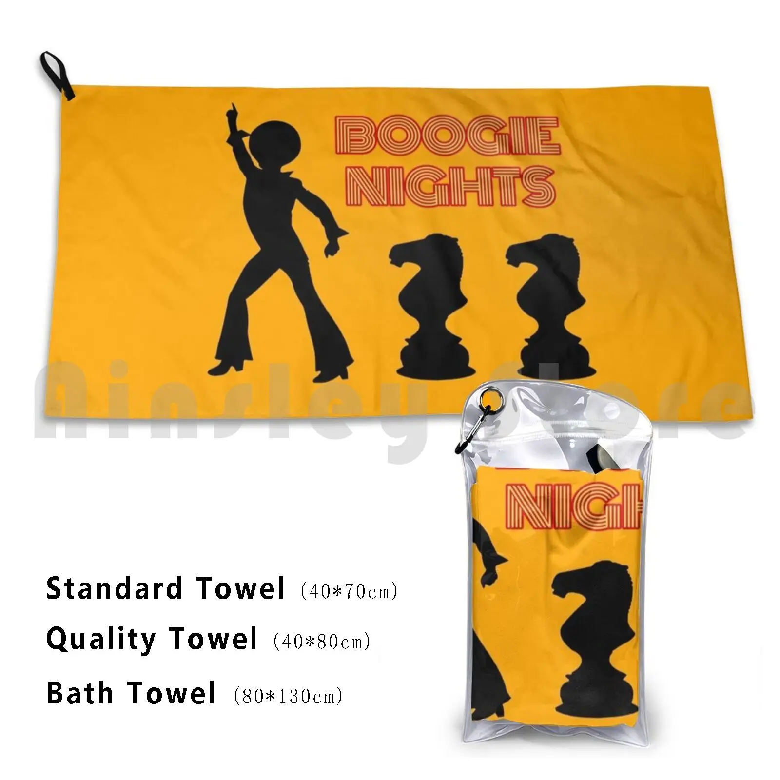 Boogie Nights Pictogram Movie Poster Bath Towel Beach Cushion Movie Film Cinema Boogie Nights Pictogram
