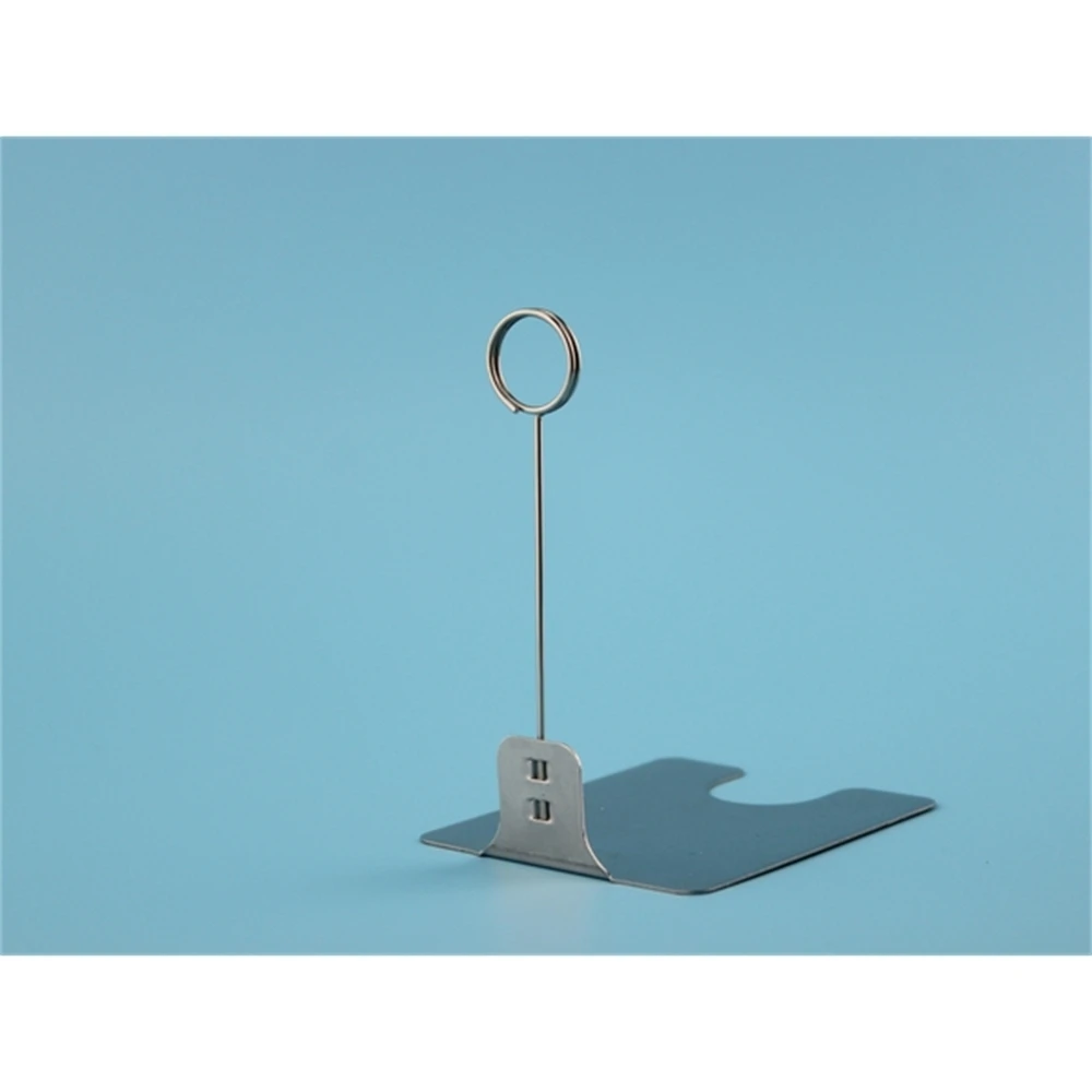 Metal Cake Food Store Price Card Holder Clip Stand Stainless Steel Label Tag Clip Clamp Desktop Shelf Price Talker image 4