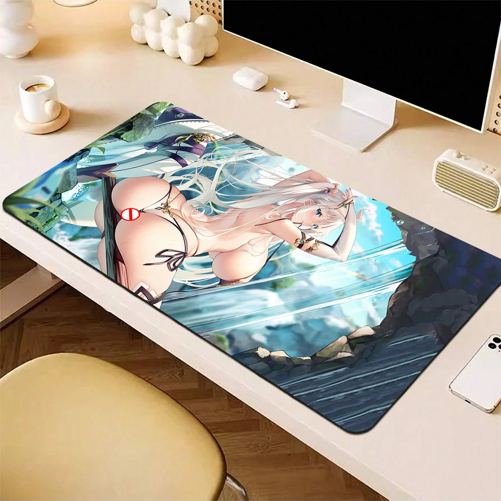 

Sexy Large Gaming Mouse Pad Hentai Ass Anime Girl Mousepad Gamer Nude Big Boobs Mouse Mat Nsfw Otaku Desk Mat Laptop Table Mats