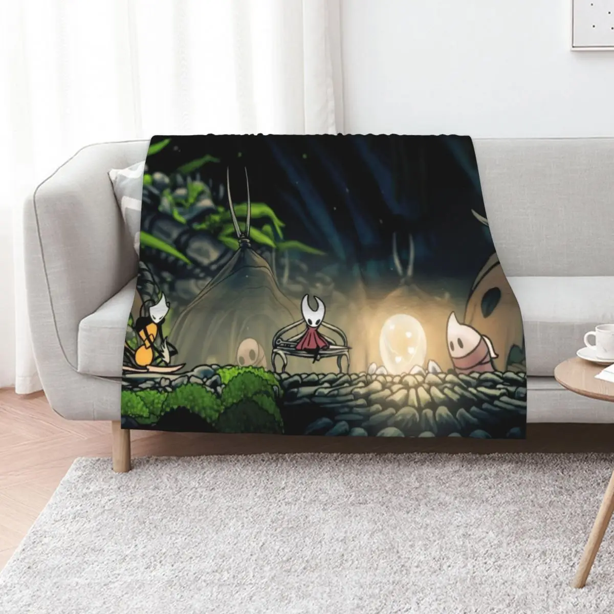 

Hollow Knight Bench Rest Throw Blanket Stuffeds Flannel Luxury St Luxury Blankets