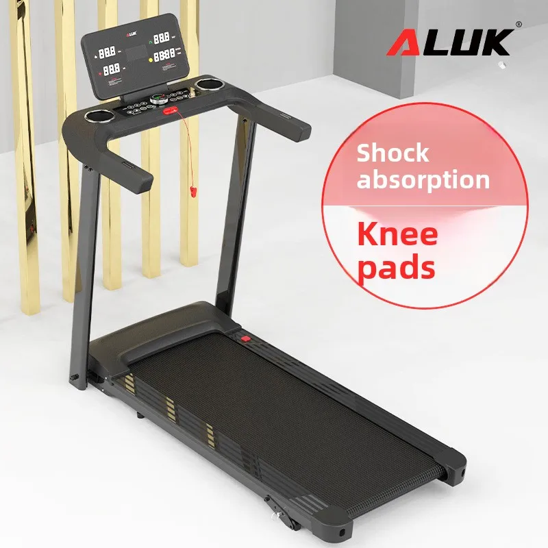 

Foldable treadmill electric treadmill household silent home fitness equipment wholesale