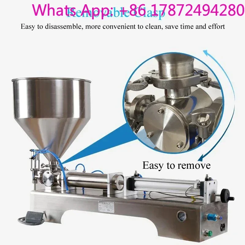 

Semi-atuo Liquid Filling Machine Magnetic Pump Beverage Perfume Essential Oil juice Water Bottle Filler