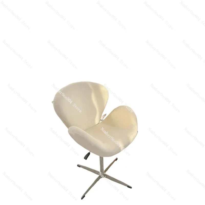 

Applicable to Swan chair small sofa comfortable sitting simple solid color small apartment lift office chair makeup