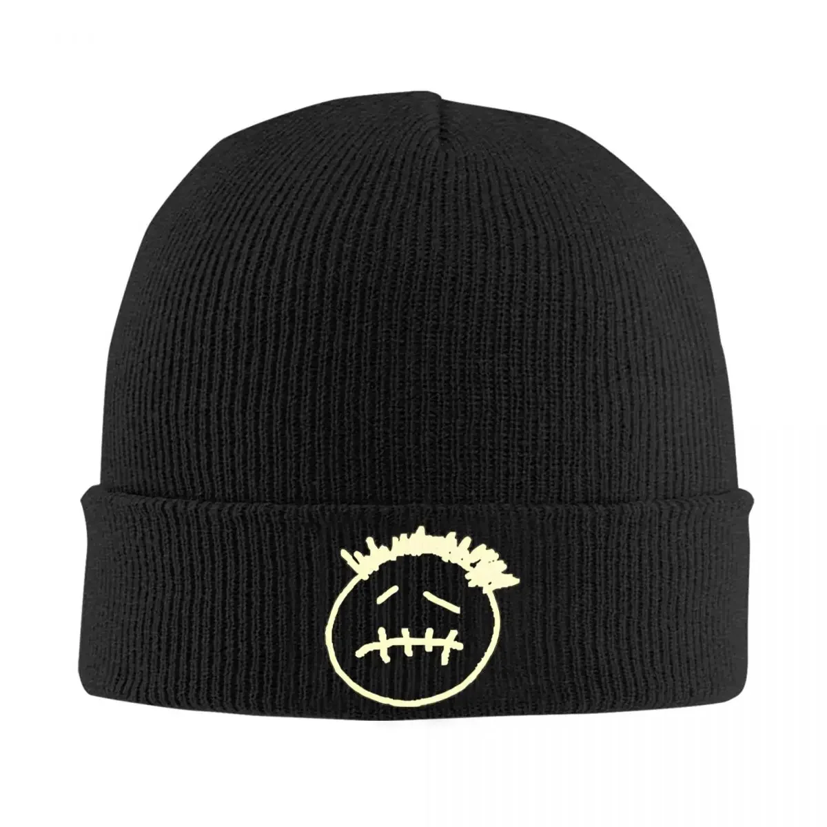 Cactus Jack Face Travis Hat Autumn Winter Beanies Warm Rapper Cap Female Male Acrylic Bonnet