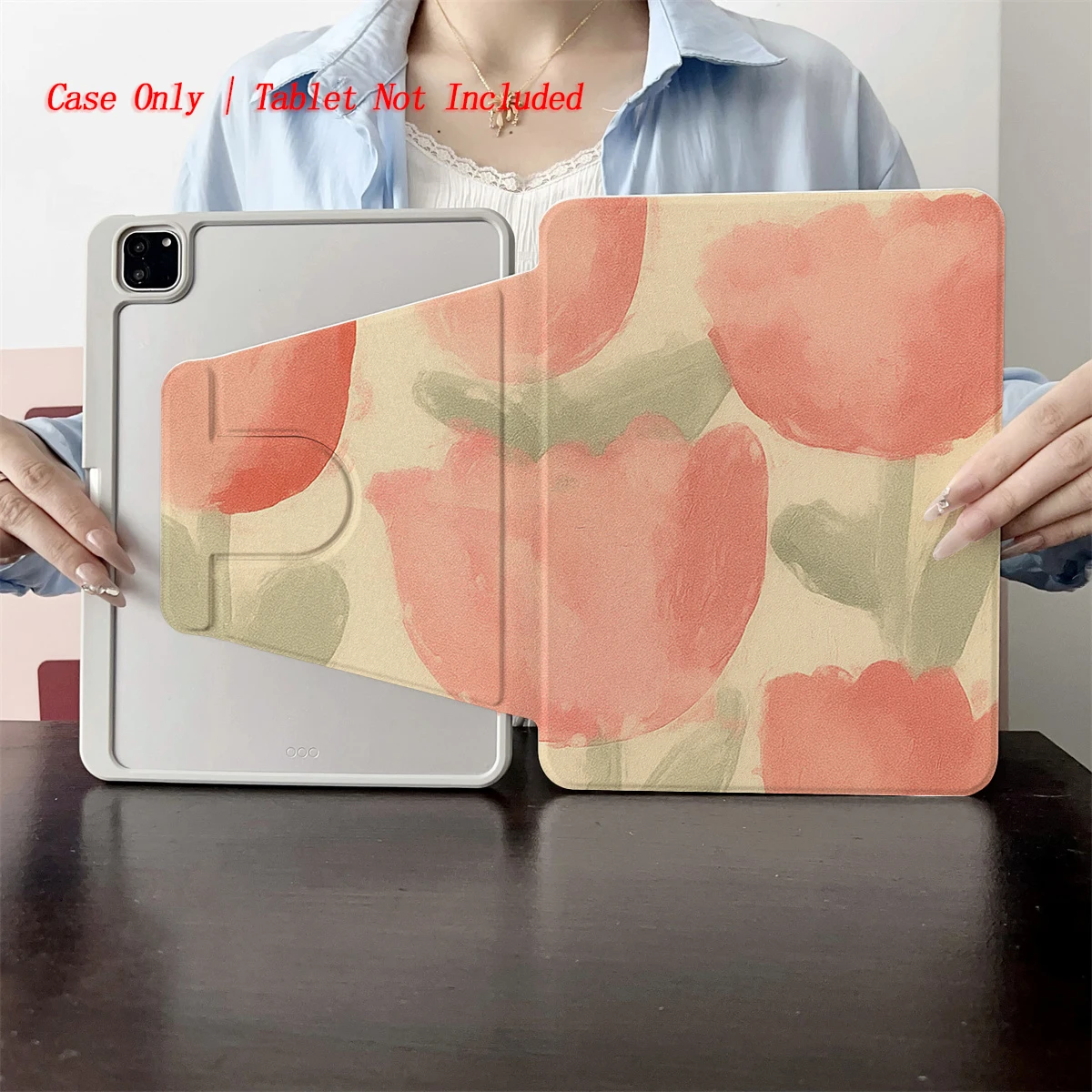 

Элегантный чехол для Apple iPad всех серий — ультратонкий противоударный чехол для iPad Air 7 M3, Pro 2025, Mini 7 и всех поколений