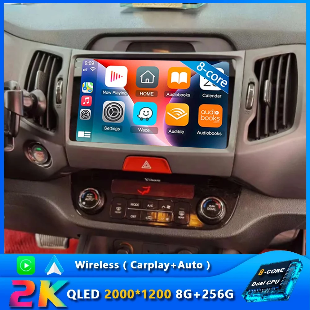 For KIA Sportage 2010 2011 2012 2013 2014 2015 2016 2Din Car Android Radio Multimedia Player 2 Din Autoradio Video GPS Navi WiFi