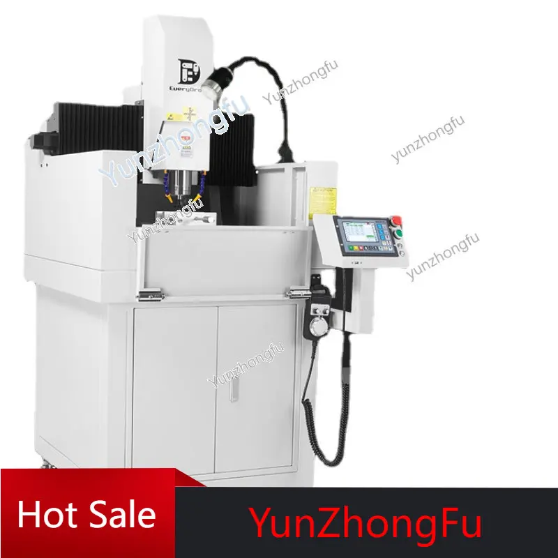 CNC CNC Engraving Machine Small Automatic High Precision Mold Industrial Cast Iron Servo Four-Axis Engraving Machine