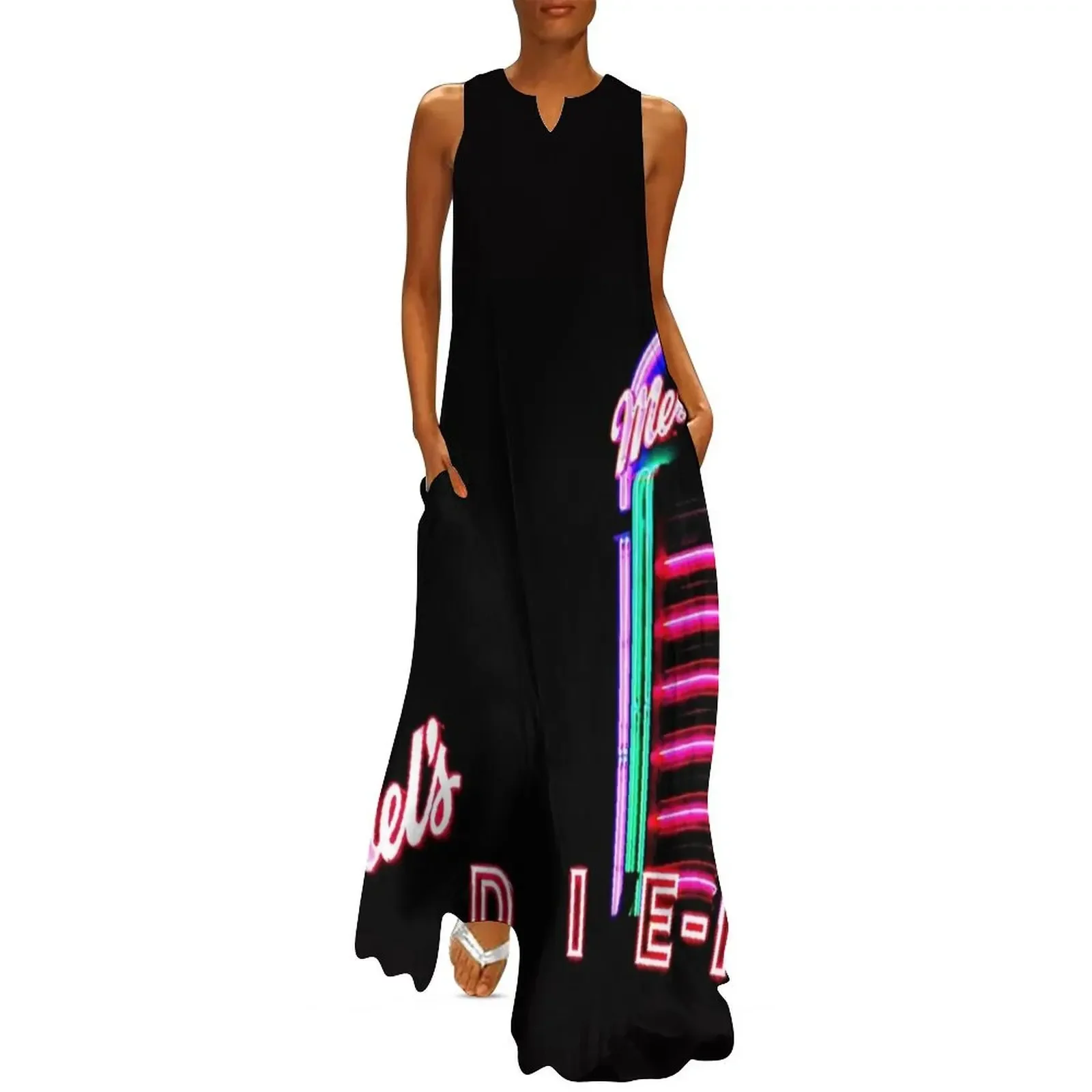

Mel's DIE IN Long Dress woman dress luxury woman evening dress