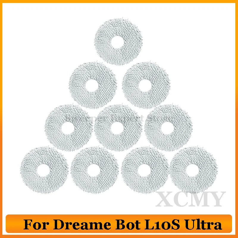 Peças de Pano Mop Para XiaoMi Dreame Bot L10s Ultra Robot Vacuum Cleaner Parte Mop Rag Stents Substituição Kit Acessórios