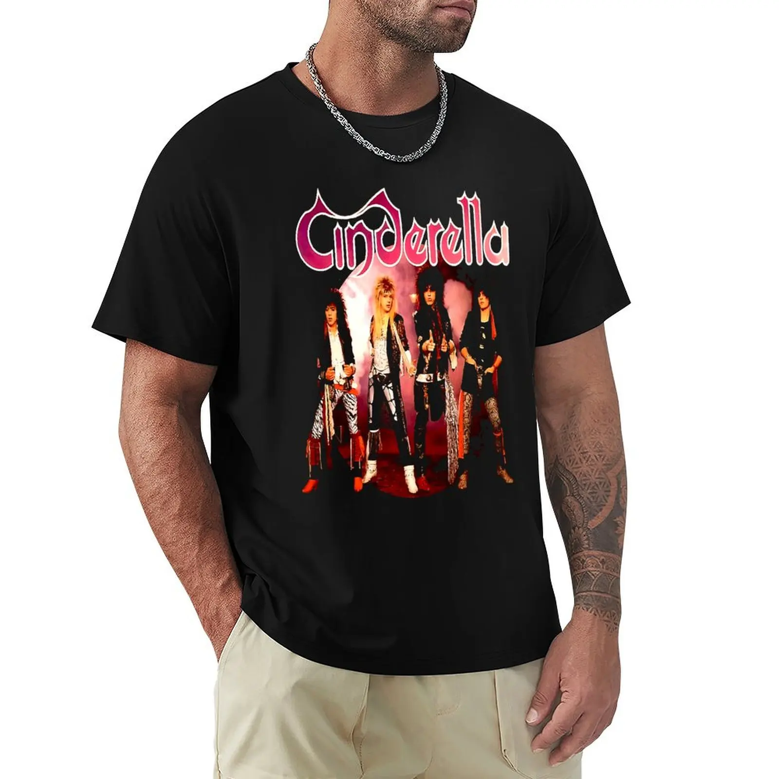 

vintage cinderella 1 cinderella band - trending T-Shirt quick-drying hippie clothes blanks mens t shirt