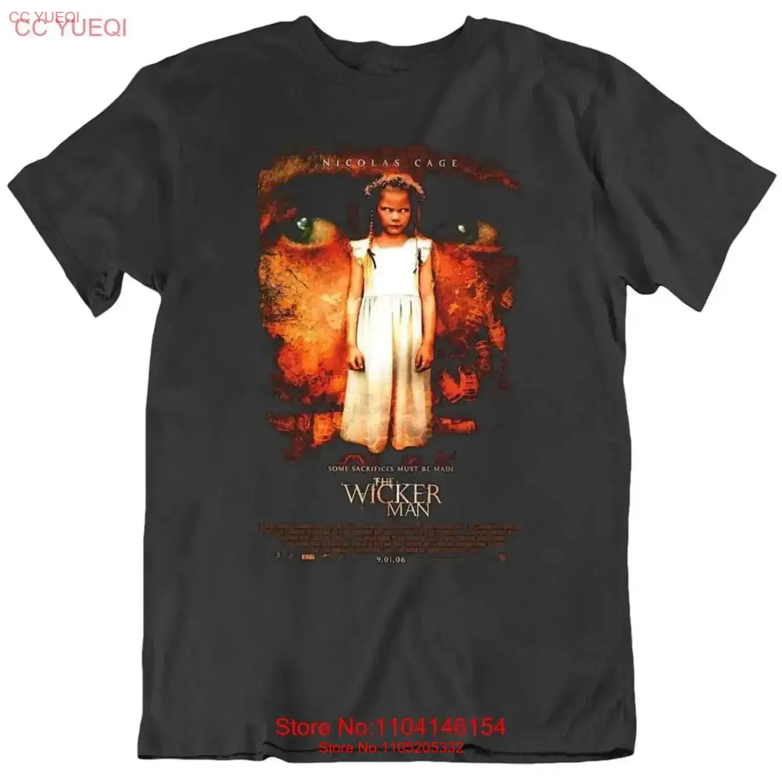 The Wickerman Movie Poster Fan T Shirt vintage Washed designer clothes Unisex homme fashion Soft Slightly Breathable Versatile #1