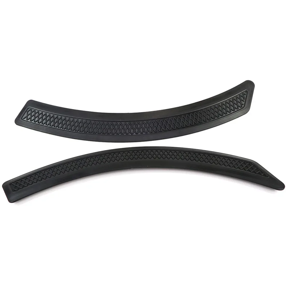 

Pop 2Pcs Car Front Fender Side Spoiler Vent Sticker Guard Wheel Scratch Cover EVO Style For Mitsubishi Lancer