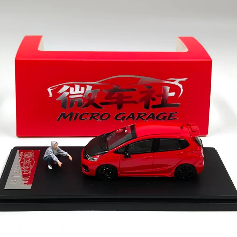 Micro Garage 1:64 Fit 3th GK5 RS, modèle de voiture en alliage, jouet pour garçons adultes, objets d