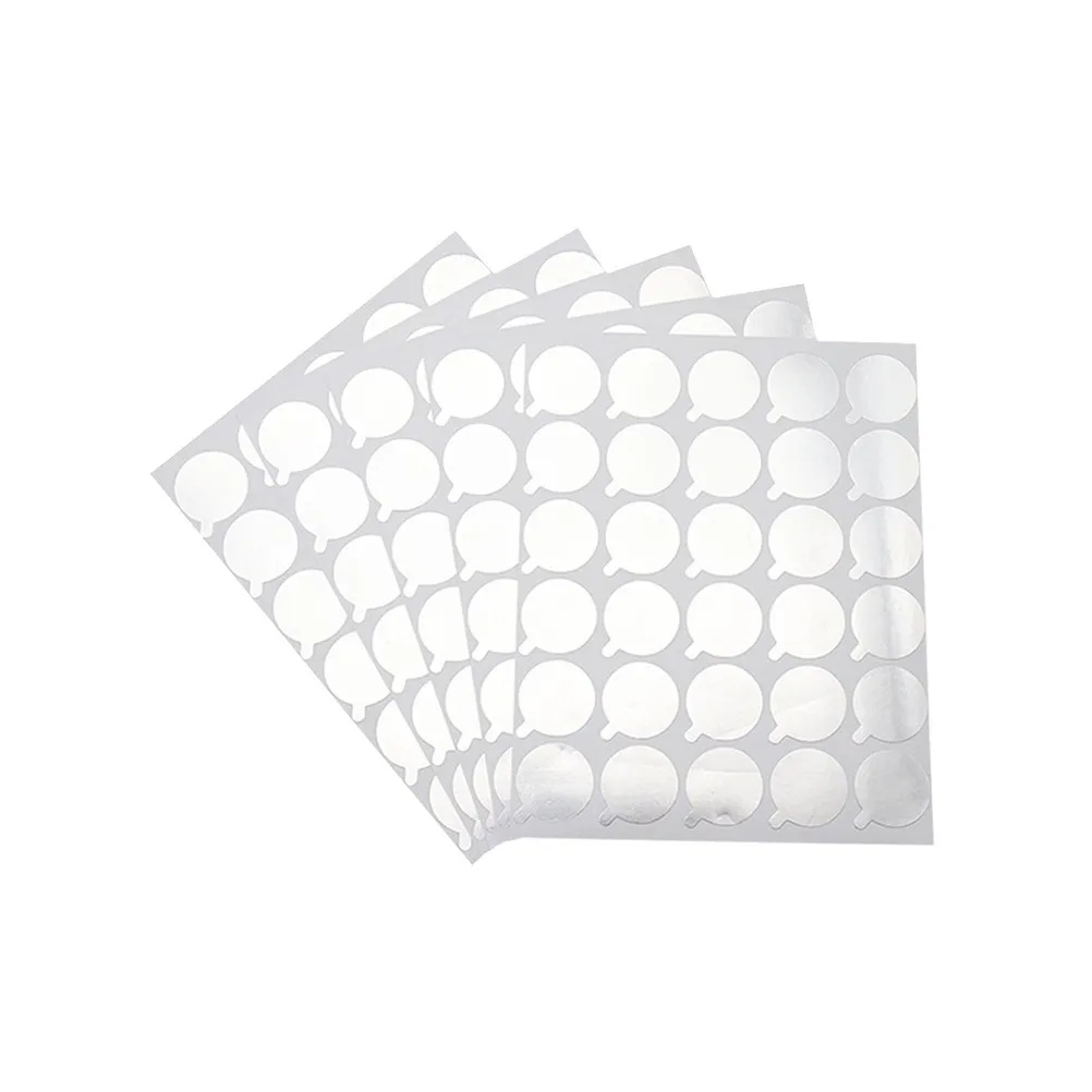 300Pcs Grafted Eyelash Glue Pad Stickers Slow Hardening Oval Glue Drops Adhesive Separator for Eyelash Extension Use