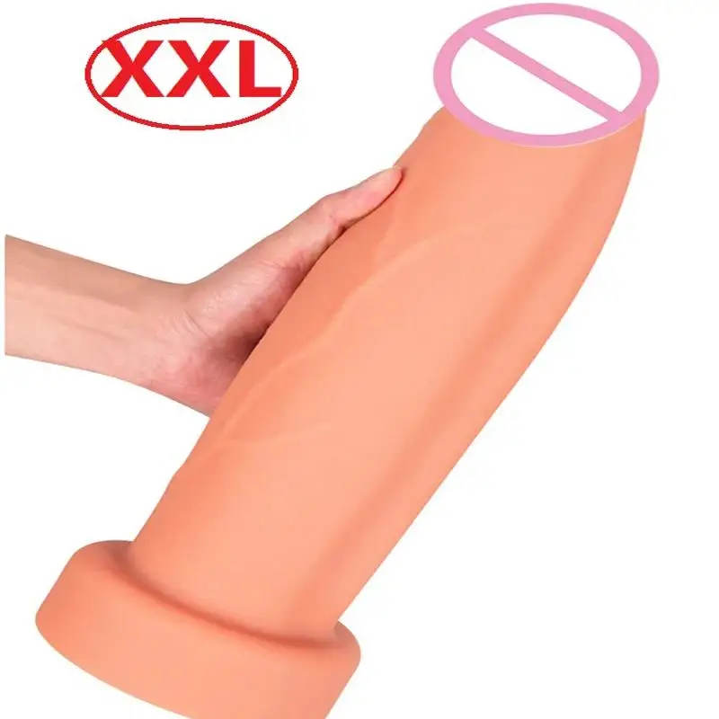 L/XL/XXL enorme consolador Anal pene falso estimular el ano Vaginal 18 juguetes sexuales para mujeres/hombres masturbadores Realistas Buttplug juguetes anales