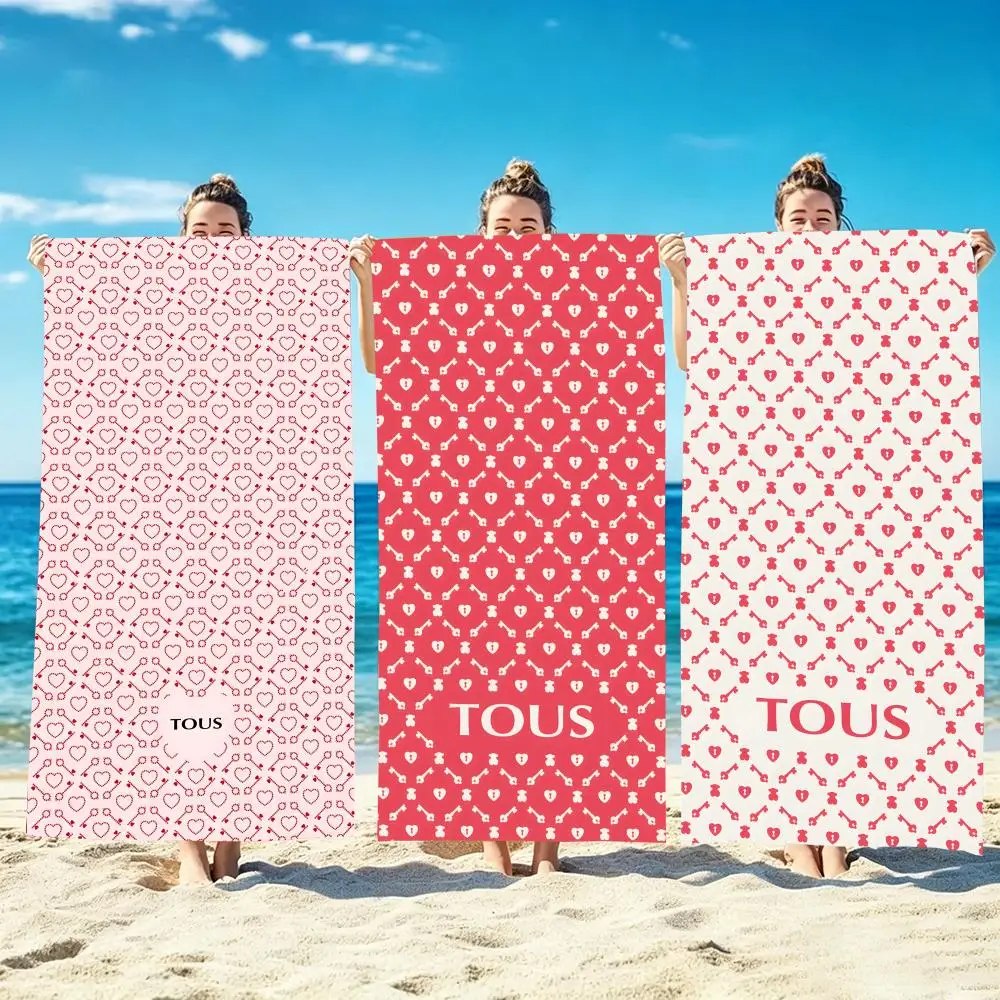 Brand TOUS Towel Microfiber beach towel, quick-dry, sand-free, ultra-fine fiber, super soft.