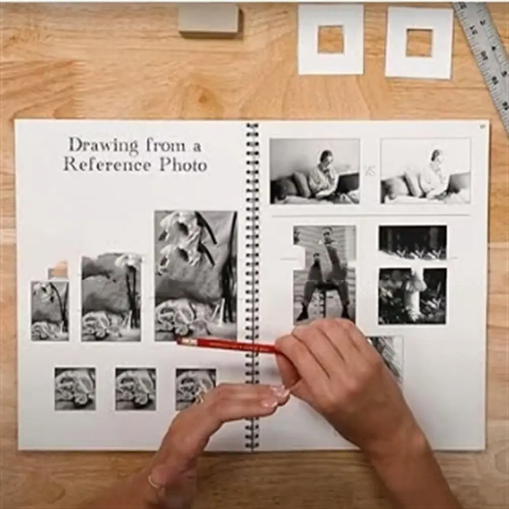 Professional This Is Not a Sketchbook Interactive Workbook Hardcover Art Class Drawing Book Thick Paper Stationery