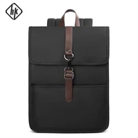 Mochila de negocios clásica HK para hombre, bolso informal para ordenador portátil de 15,6 pulgadas con USB, mochilas escolares impermeables para la universidad, mochilas de trabajo y oficina