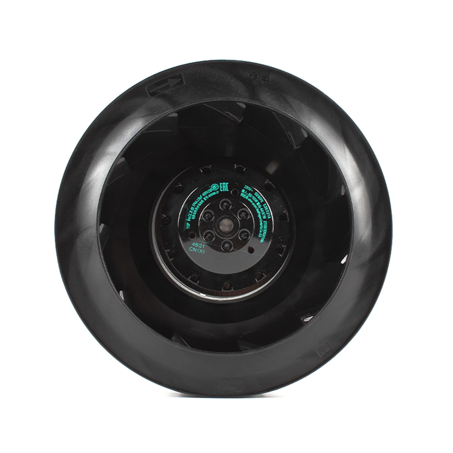 R2E220-AB06-05 M2E068-CF 230V 0.38/0.51A 85/115W φ220mm*71mm Diameter 22cm Turbine Turbo Centrifugal Cooling Fan