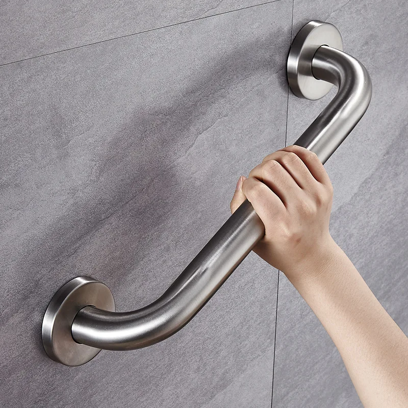 

1pcs Bathroom Shower Tub Hand Grip Stainless Steel Safety Toilet Support Rail Disability Aid Grab Bar Handle DH37