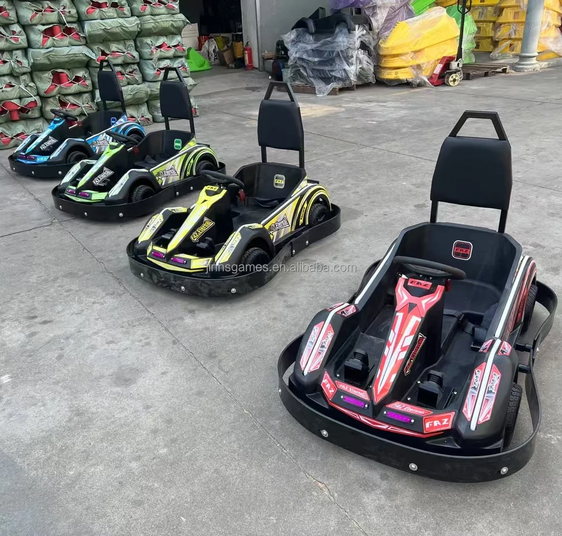 

New Design Electronic Kart Outdoor Playground Competitive Go-kart Crazy Kart Electric Cart for Kids and Adults