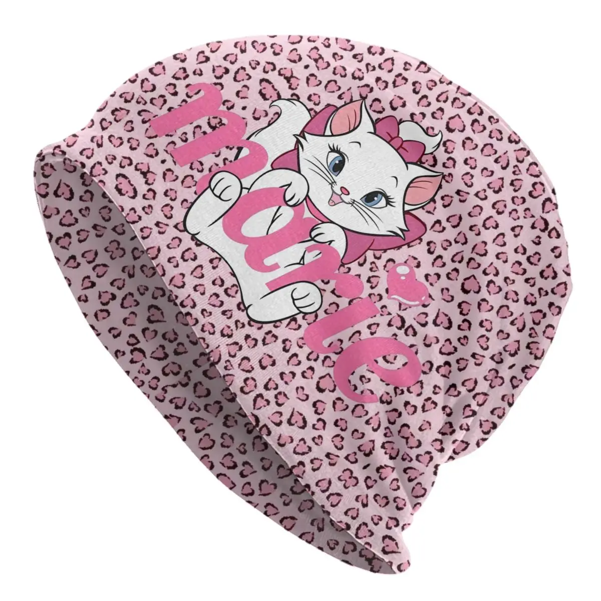 

Custom Cartoon Marie Cat Skullies Beanies Caps For Men Unisex Street Winter Warm Knitting Hat Funny Animal Movie Bonnet Hats