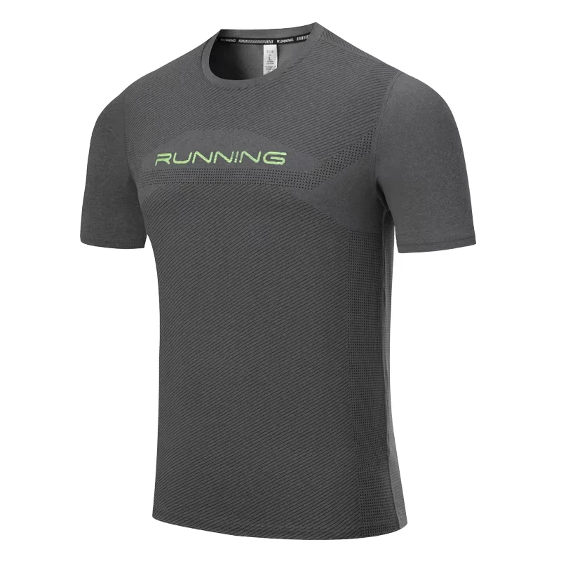

Men's Short Sleeve T Shirt Outdoor Run Fitness Sports Clothes Casual O-neck Loose Tops Comfortable Breathable Unisex T-shirts