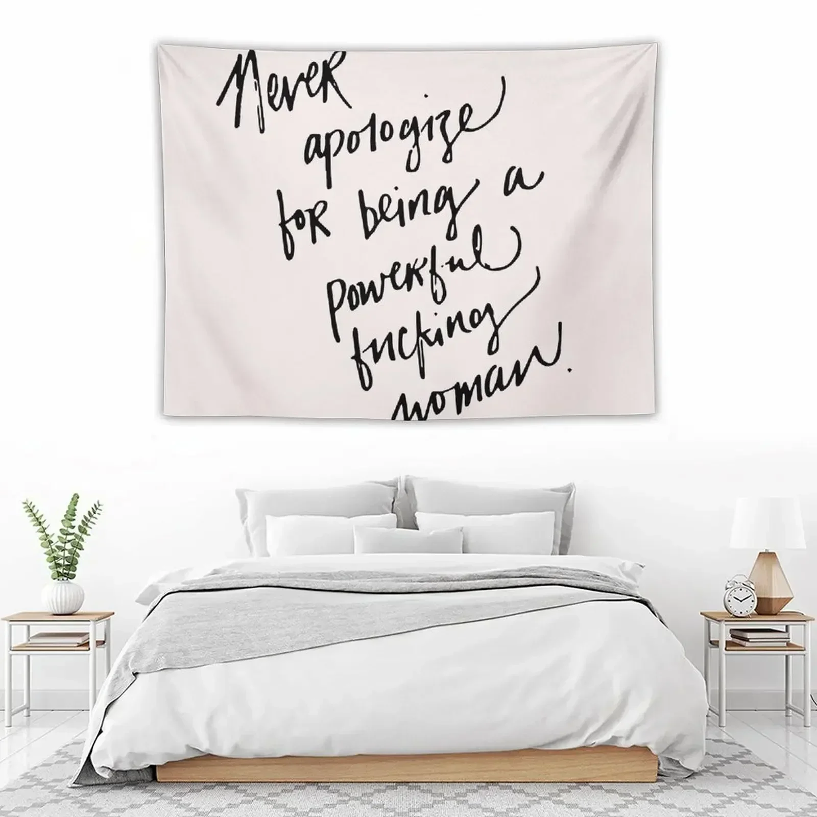 

Powerful F-ing Woman Tapestry House Decorations Room Decoration Accessories Wall Decorations Tapestry