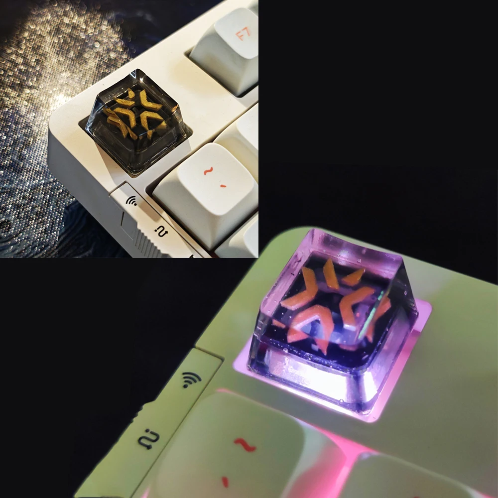 OEM R4 ESC Keycaps for Mechanical Keyboard Resin Keycap Backlit Custom Gaming Keyboards Key Caps