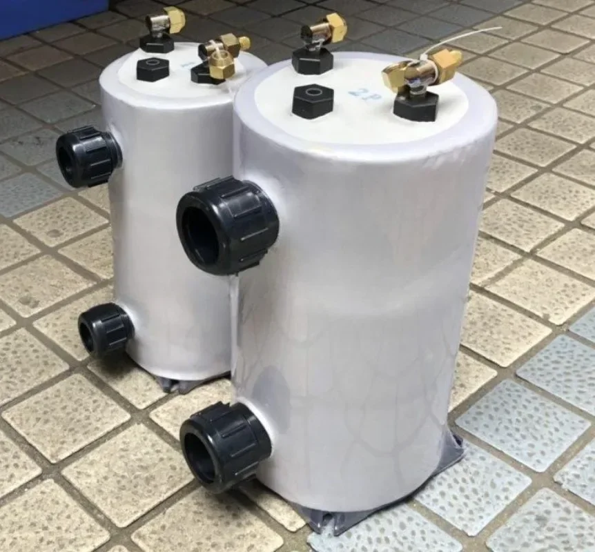 

Applicle To Seafood Fish Pond Machine Refrigerator Titanium Evaporator Frozen Water Tank Fish Tank Chiller Pure Heat Exchanger