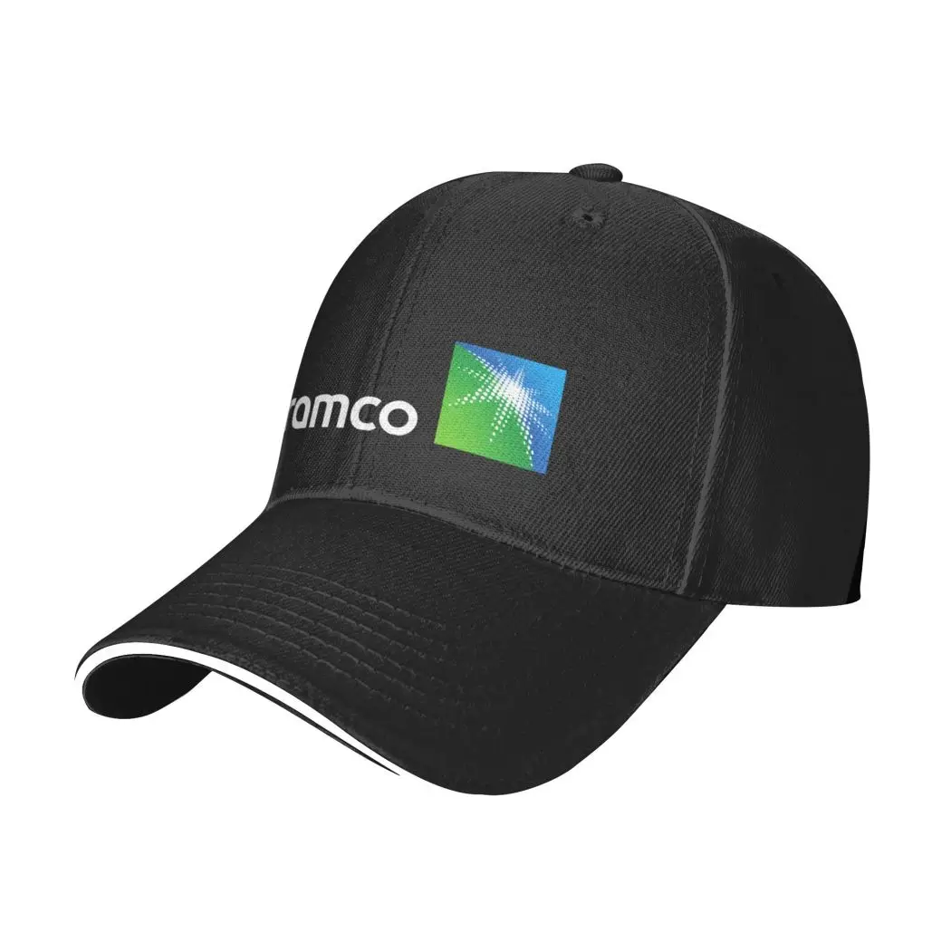 Casual Saudi Aramco Hats Hip Hop Hat Cotton Baseball Cap Custom Adjustable Trucker Hat for Men & Women